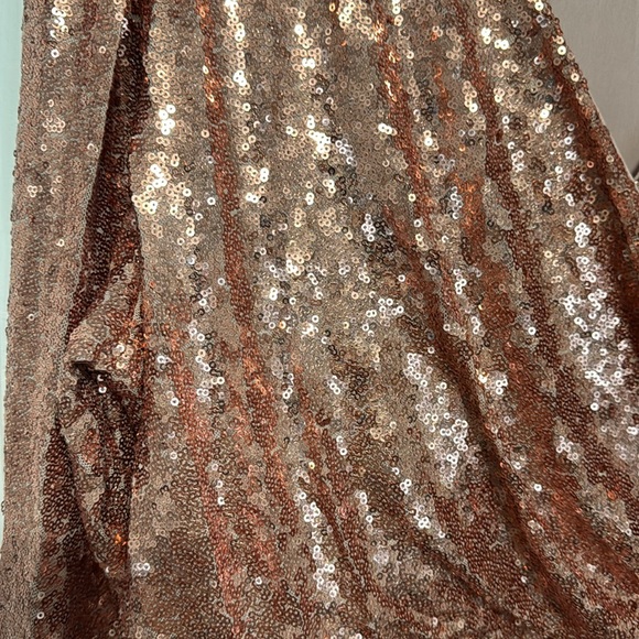 Lane Bryant baby pink sequin dress - Picture 2 of 4